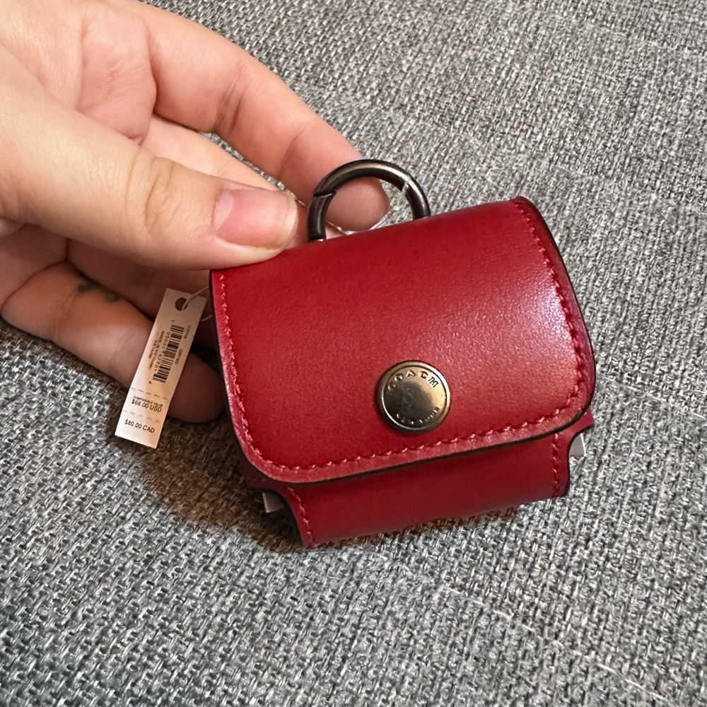 Coach Large Wireless Earbud Case Airpod Pro Case
